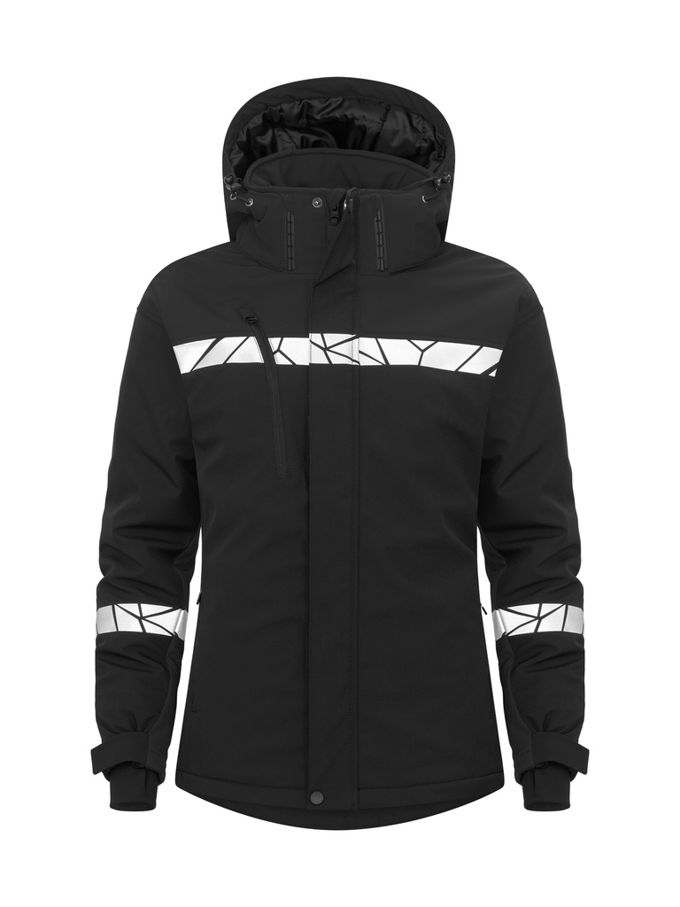 7418 SOFTSHELL JACKET PADDED, WOMEN 7418 SOFTSHELL JACKET PADDED, WOMEN 9910-VIZ-Black