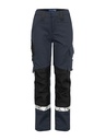 7512 WORKPANT WOMEN (kneeprotector pockets) 7512 WORKPANT WOMEN (kneeprotector pockets) 9910-VIZ-Navy/Black