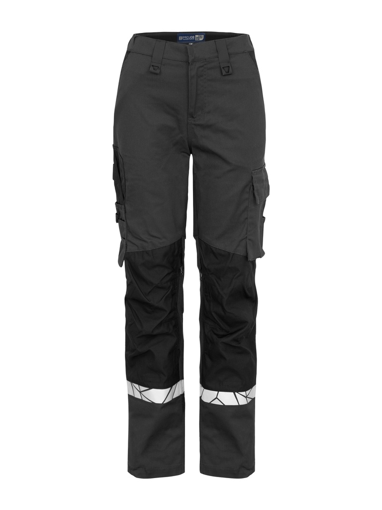 7512 WORKPANT WOMEN (kneeprotector pockets) 7512 WORKPANT WOMEN (kneeprotector pockets) 9910-VIZ-Grey/Black