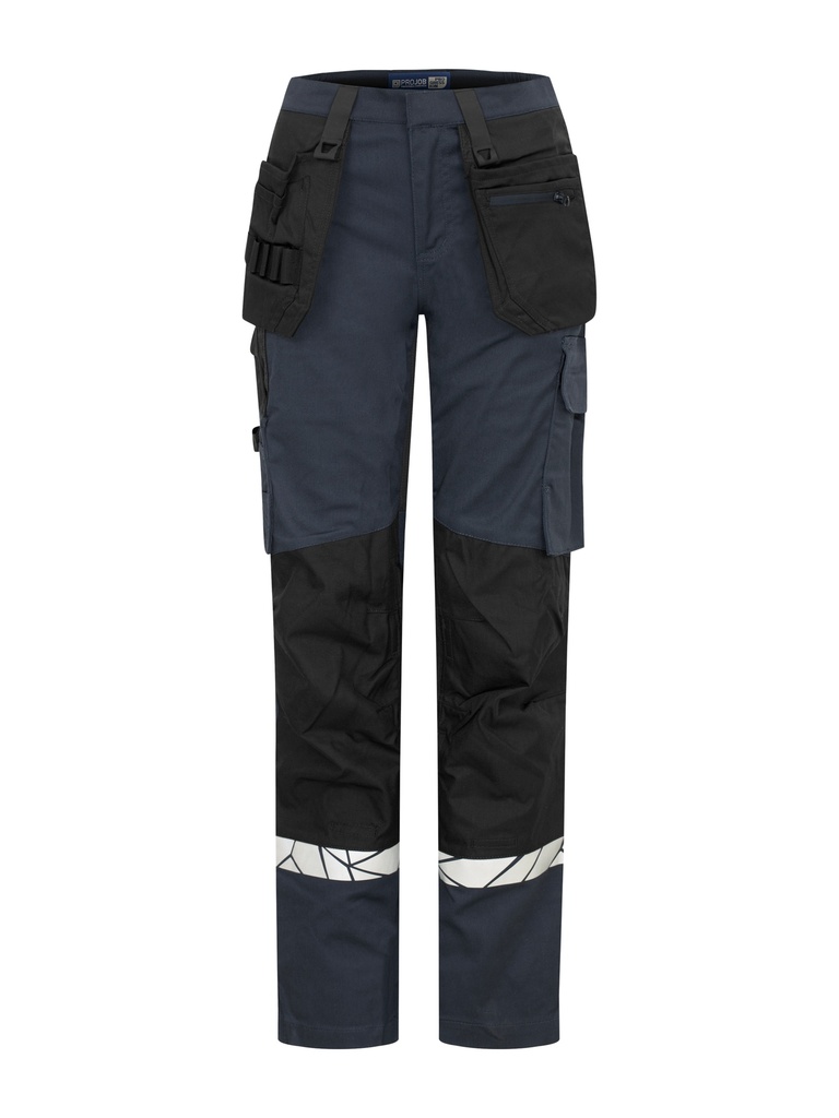 7513 WORKPANT WOMEN (kneeprotector pockets + hp) 7513 WORKPANT WOMEN (kneeprotector pockets + hp) 9910-VIZ-Navy/Black