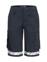 7514 WORK SHORTS, WOMEN-Navy/Black