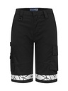 7514 WORK SHORTS, WOMEN-Black