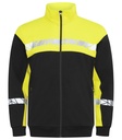 7103 SWEATSHIRT ZIP 7103 SWEATSHIRT ZIP 9910-VIZ-Black/Yellow