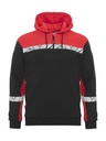 7104 HOODJACKET 1/2 ZIP 7104 HOODJACKET 1/2 ZIP 9910-VIZ-Black/Red