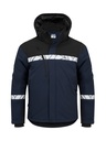 7413 SOFTSHELL JACKET, PADDED 7413 SOFTSHELL JACKET, PADDED 9910-VIZ-Navy/Black