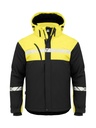 7413 SOFTSHELL JACKET, PADDED 7413 SOFTSHELL JACKET, PADDED 9910-VIZ-Black/Yellow