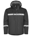 7400 SOFTSHELL JACKET 7400 SOFTSHELL JACKET 9910-VIZ-Grey/Black