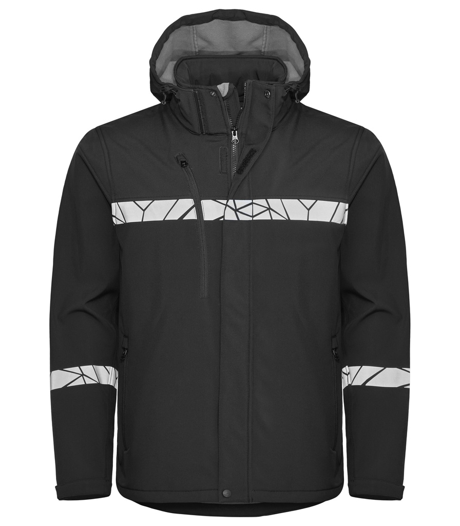 7400 SOFTSHELL JACKET 7400 SOFTSHELL JACKET 9910-VIZ-Black