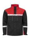 7416 WORKJACKET 7416 WORKJACKET 9910-VIZ-Black/Red