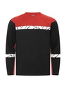 7002 T-SHIRT LONG SLEEVE 7002 T-SHIRT LONG SLEEVE 9910-VIZ-Black/Red