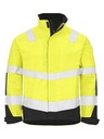 6427 Lined Jacket Hi-Vis-Yellow/Navy