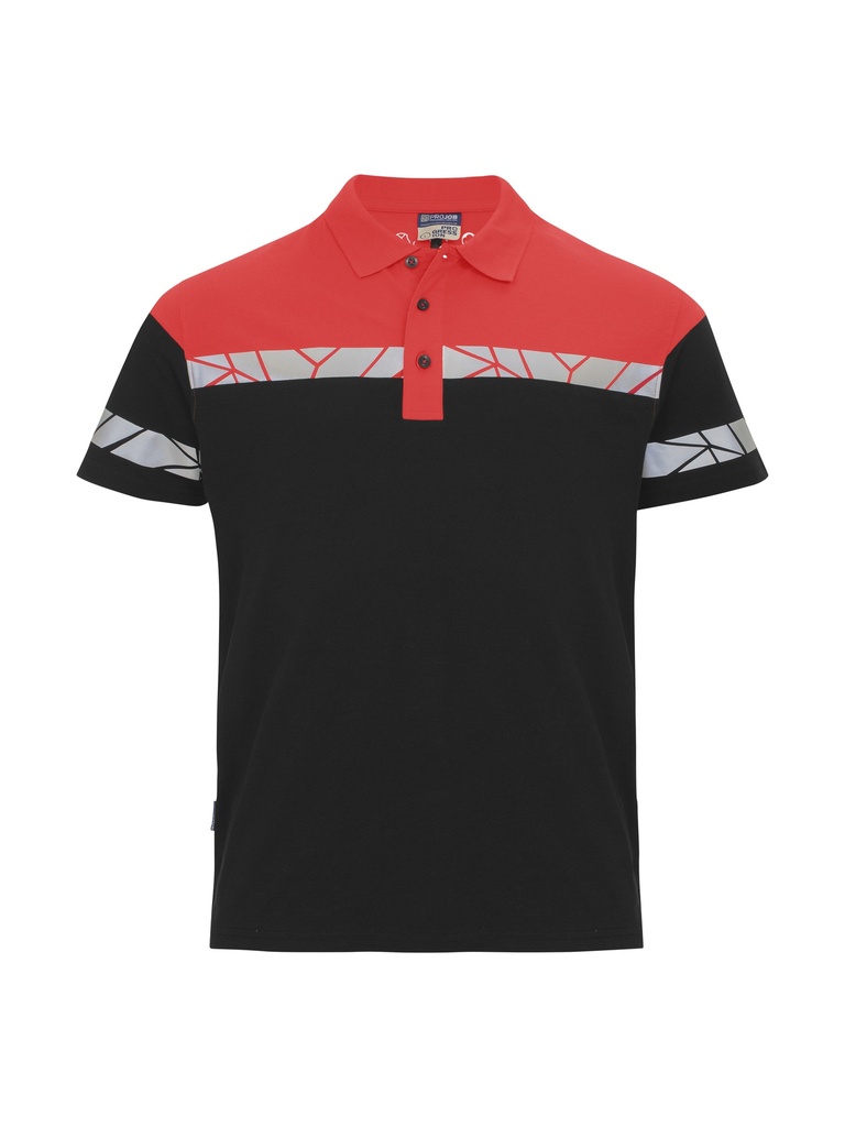 7003 PIQUE  7003 PIQUE 9910-VIZ-Black/Red