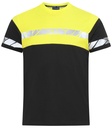 7001 T-SHIRT 7001 T-SHIRT 9910-VIZ-Black/Yellow