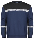 7101 SWEATSHIRT 7101 SWEATSHIRT 9910-VIZ-Navy/Black