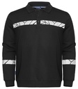 7100 POLO SWEATSHIRT 7100 POLO SWEATSHIRT 9910-VIZ-Black