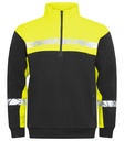 7102 SWEATSHIRT 1/2 ZIP 7102 SWEATSHIRT 1/2 ZIP 9910-VIZ-Black/Yellow