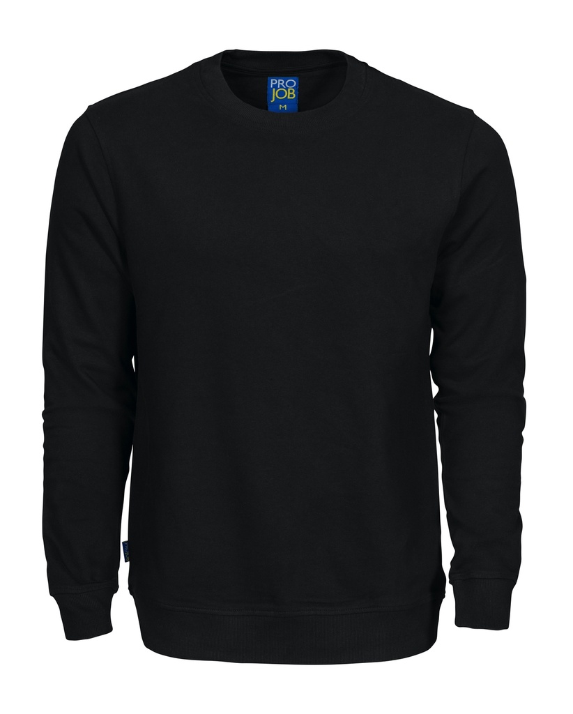2124 SWEATSHIRT 100% COTTON (Black)