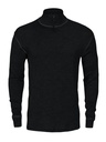 3107 UNDERSHIRT POLO, WOOL (Black)