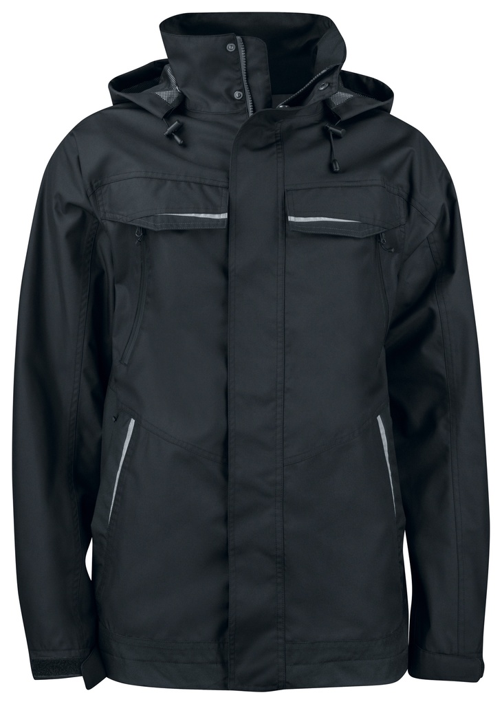 4441 PADDED FUNCTIONAL JACKET (Black)
