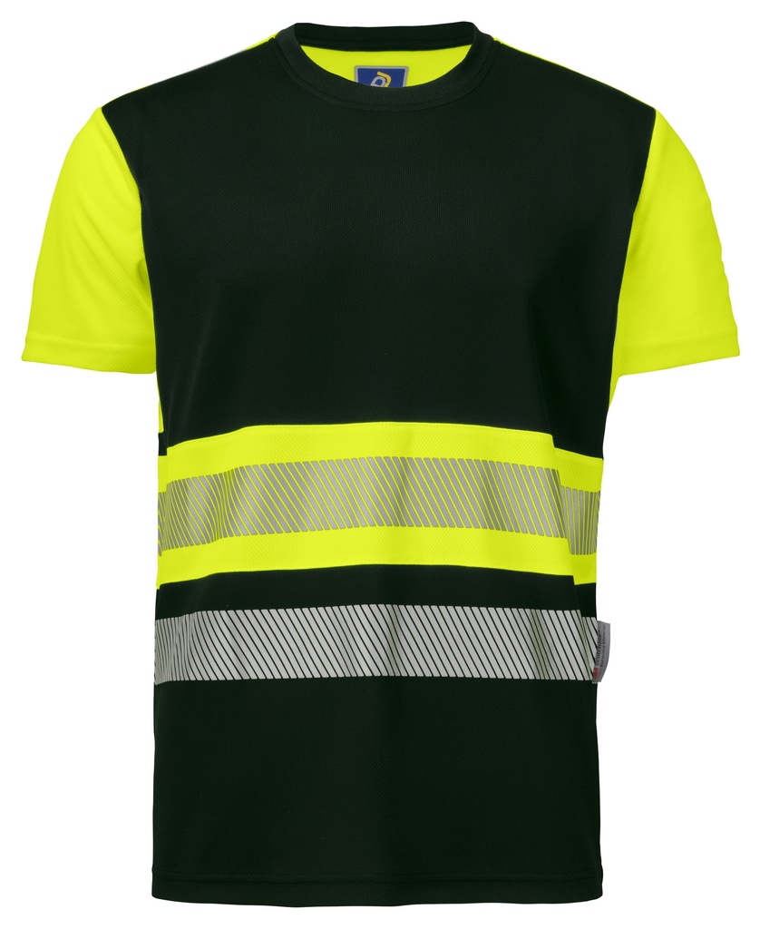 6020 T-SHIRT EN ISO 20471 CLASS 1 (Yellow/Black)