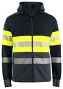 6122 TECHNICAL HOOD JACKET EN ISO 20471 CLASS 1 (Yellow/Black)