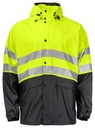 6431 RAIN JACKET SHORT EN ISO 20471 CLASS 3/2 (Yellow/Black)