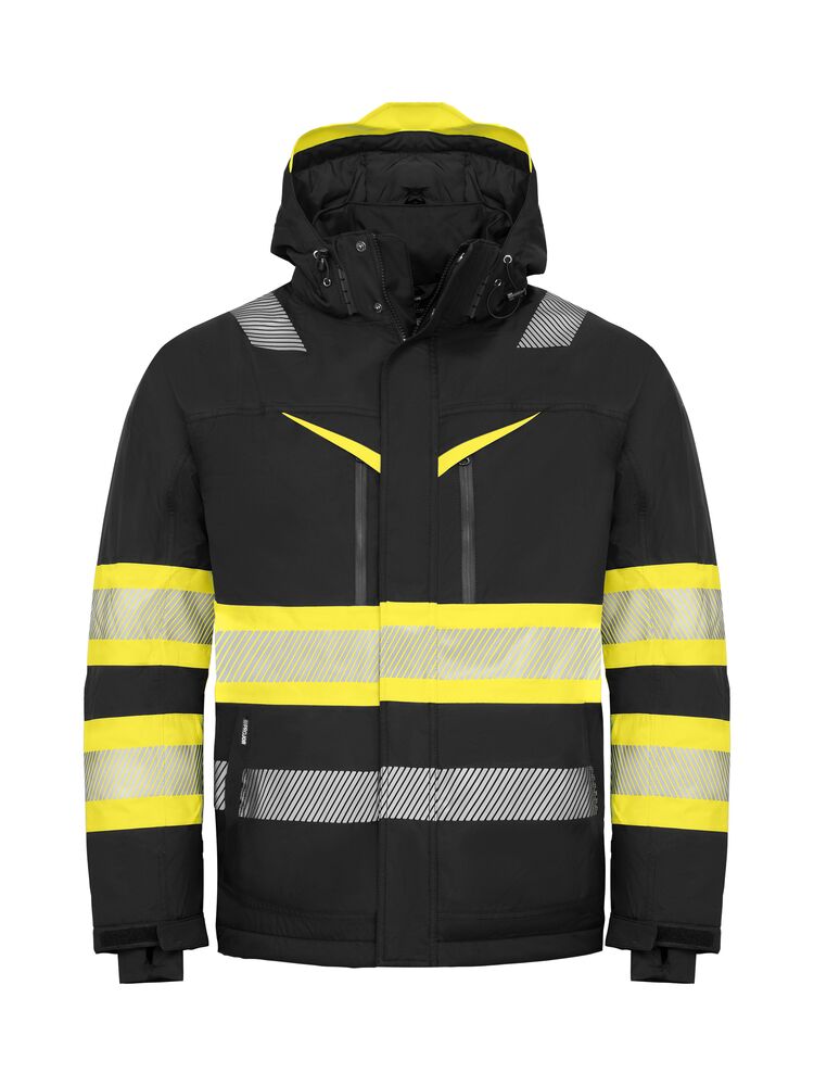 6446 FUNCTIONAL JACKET EN ISO 20471 CLASS 1 (Yellow/Black)