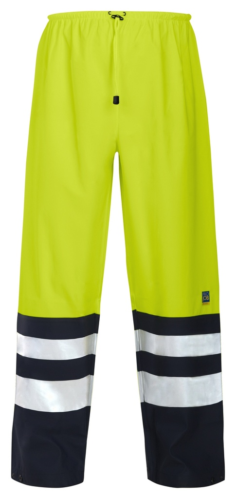 6504 RAIN TROUSERS EN ISO 20471 CLASS 2 (Yellow/Black)