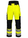 6514 PADDED WAISTPANTS EN ISO 20471 CLASS 2 (Yellow/Black)
