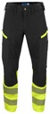 6528 SERVICE PANT STRETCH EN ISO 20471 CLASS 1 (Yellow/Black)