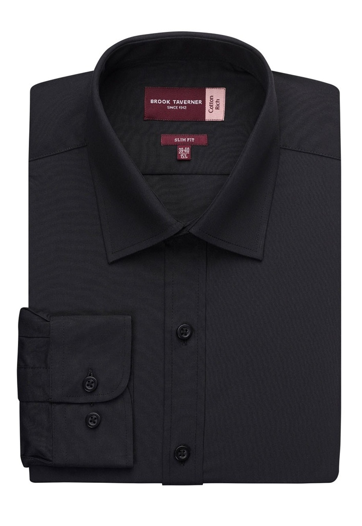 Alba L/S Slim Fit (Black)