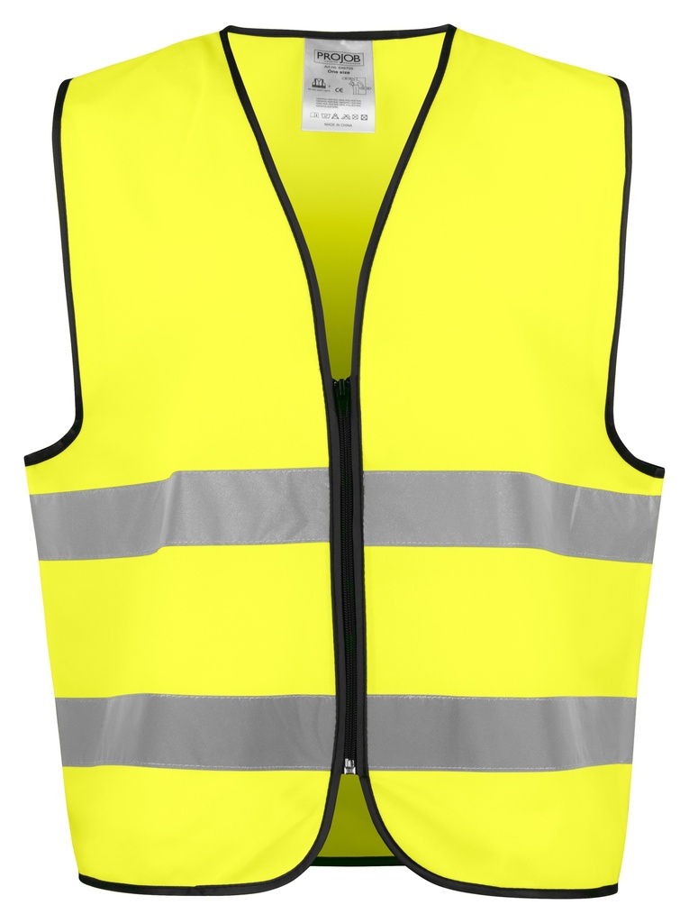 6709 VEST EN ISO 20471 CLASS 2 (Yellow/Black)