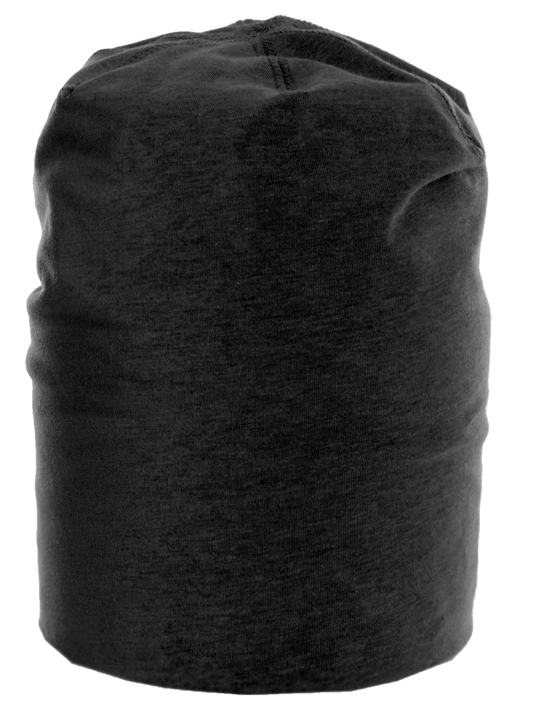 9038 LINED BEANIE (Black)