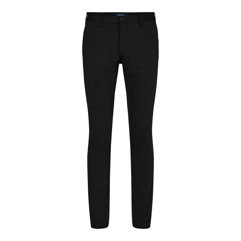 Extreme Flexibility Trousers in Slim Fit (Black)