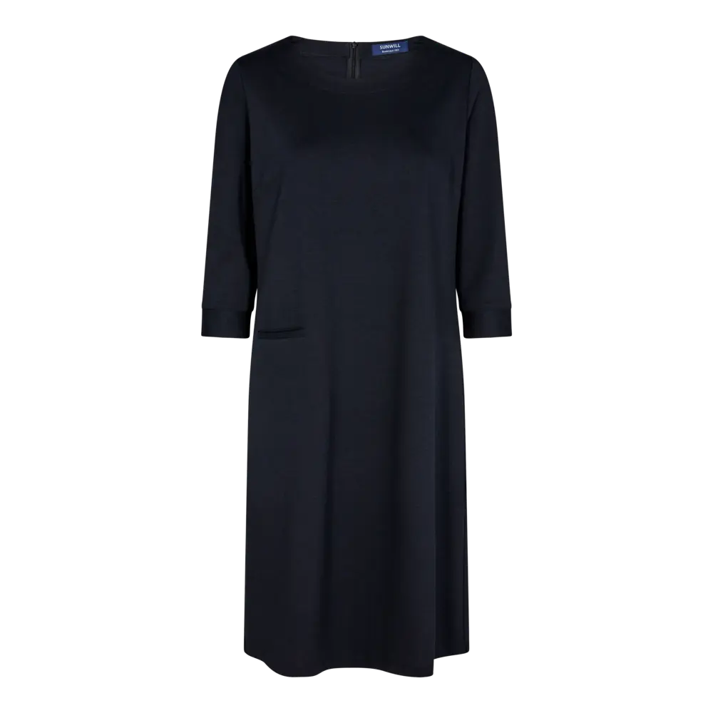 Extreme Flexibility A-shaped Dress (Dark Navy)