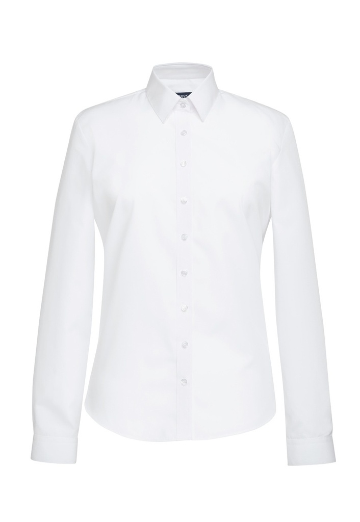 Selene Ladies' L/S Blouse (White)