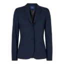 Women's Regular Fit Traveller Blazer (Dark Blue)