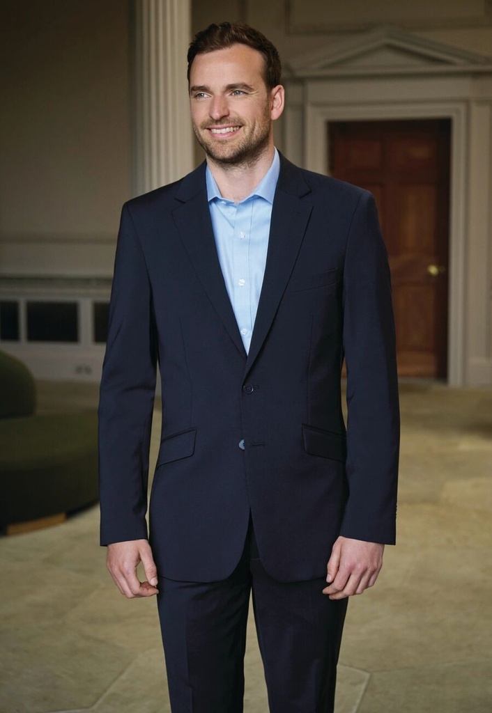 Avalino Tailored Fit Jacket (Navy)