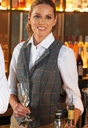Nashville Tweed Waistcoat (Grey/Brown)