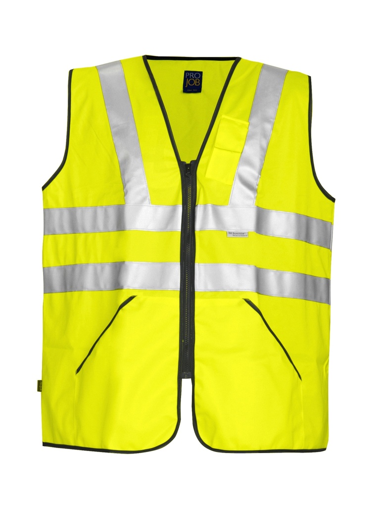 6702 VEST HV CL.3 YELLOW ONE SIZE 