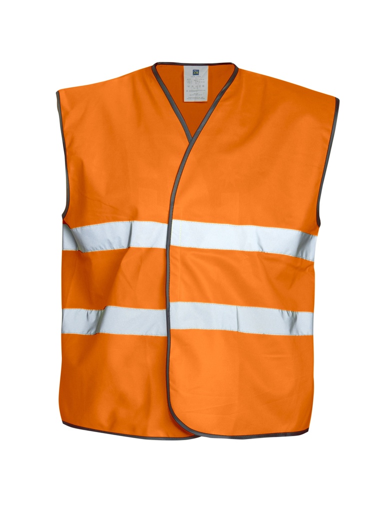 6703 Vest HV Orange CL.2 