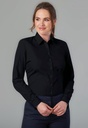 Selene Ladies' L/S Blouse (Black)