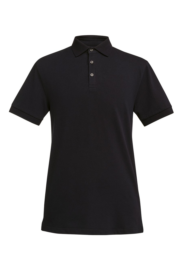 Hampton S/S Polo Shirt (Black)
