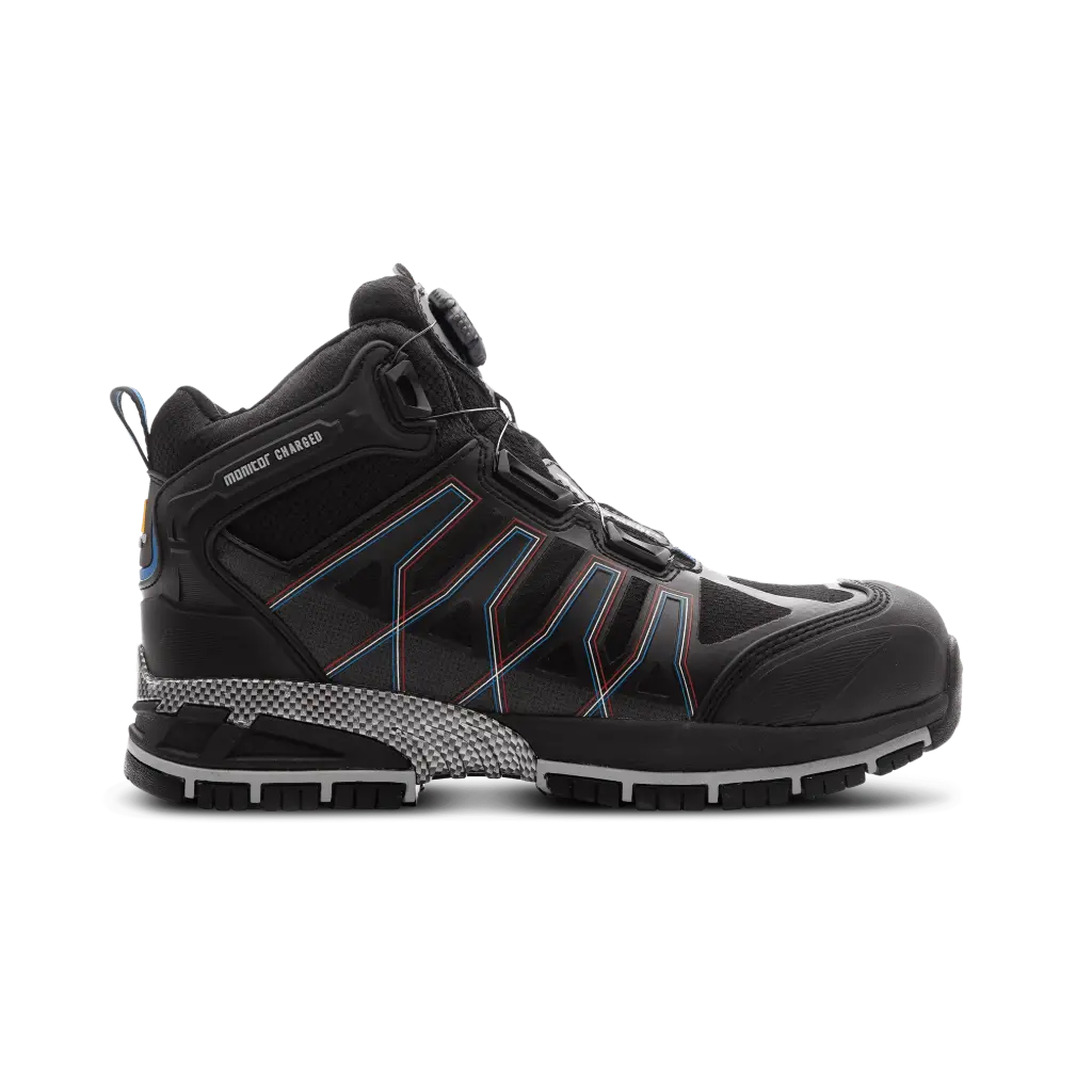 MONITOR CHARGED BOA SAFETY SHOES S1P (Black)