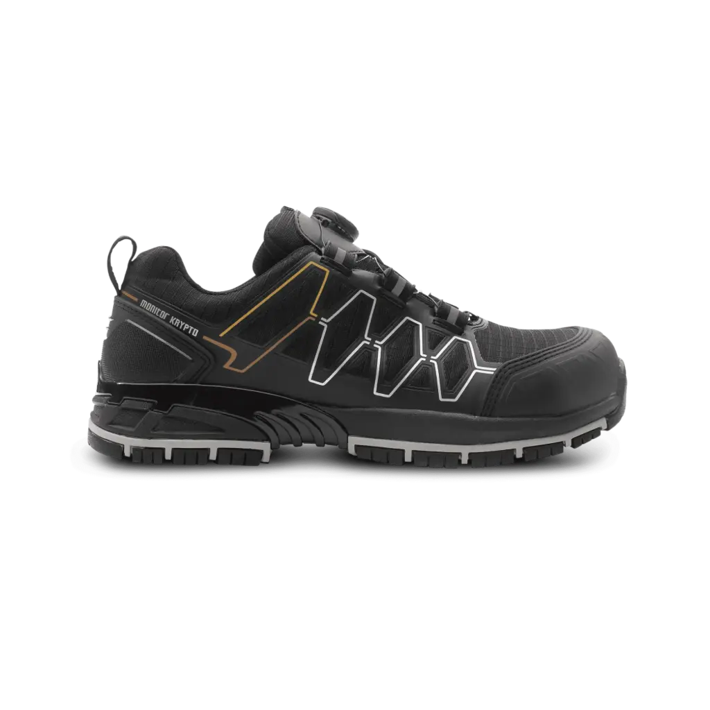 MONITOR KRYPTO SAFETY SHOES S3 ESD (Black)