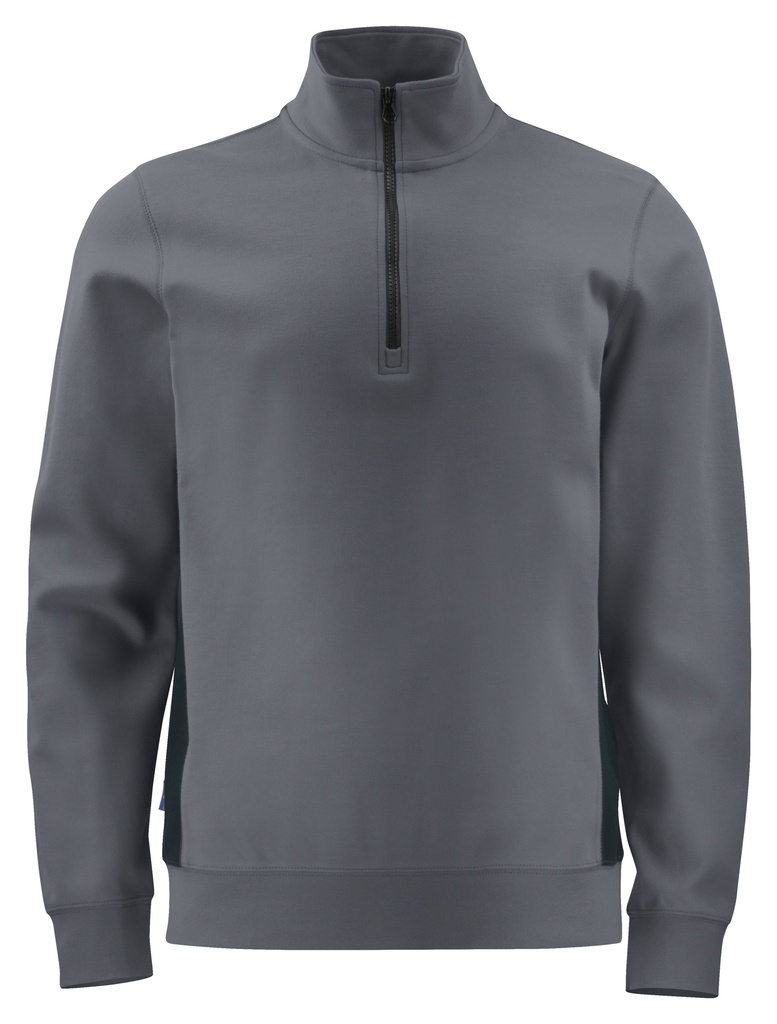 2128 Sweatshirt 1/2 Zip Grey