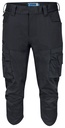 2554 3/4 Pant BLACK D120