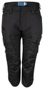 2556 3/4 Pant Women BLACK C50