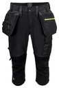 5557 Pirate pant Stretch BLACK D120