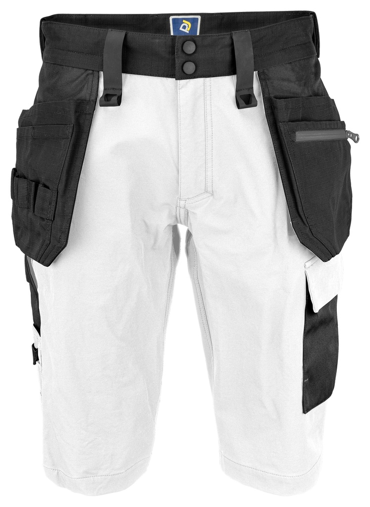 5562 Shorts Stretch White C62
